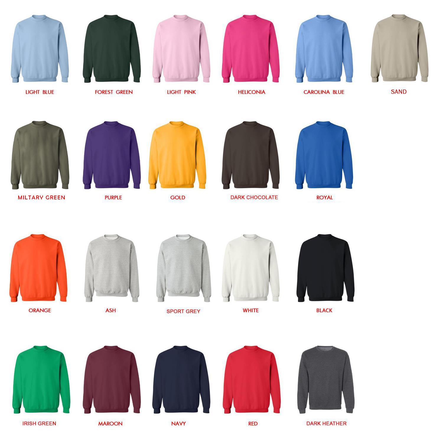 sweatshirt color chart - Hank Williams III Merch