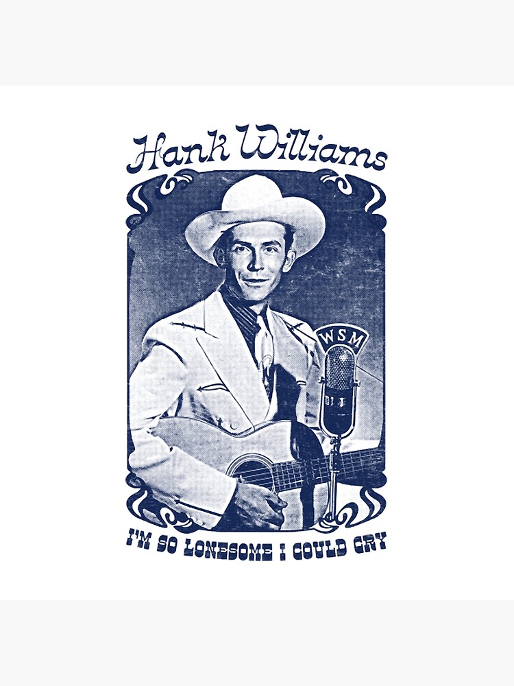 Hank Williams Iii Vintage Faded Style Fan Design Throw Pillow - Image 2