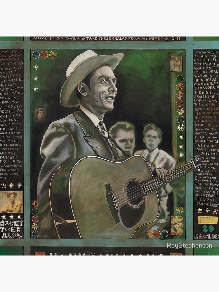 Hank Williams Iii Basic Style Throw Pillow - Image 2