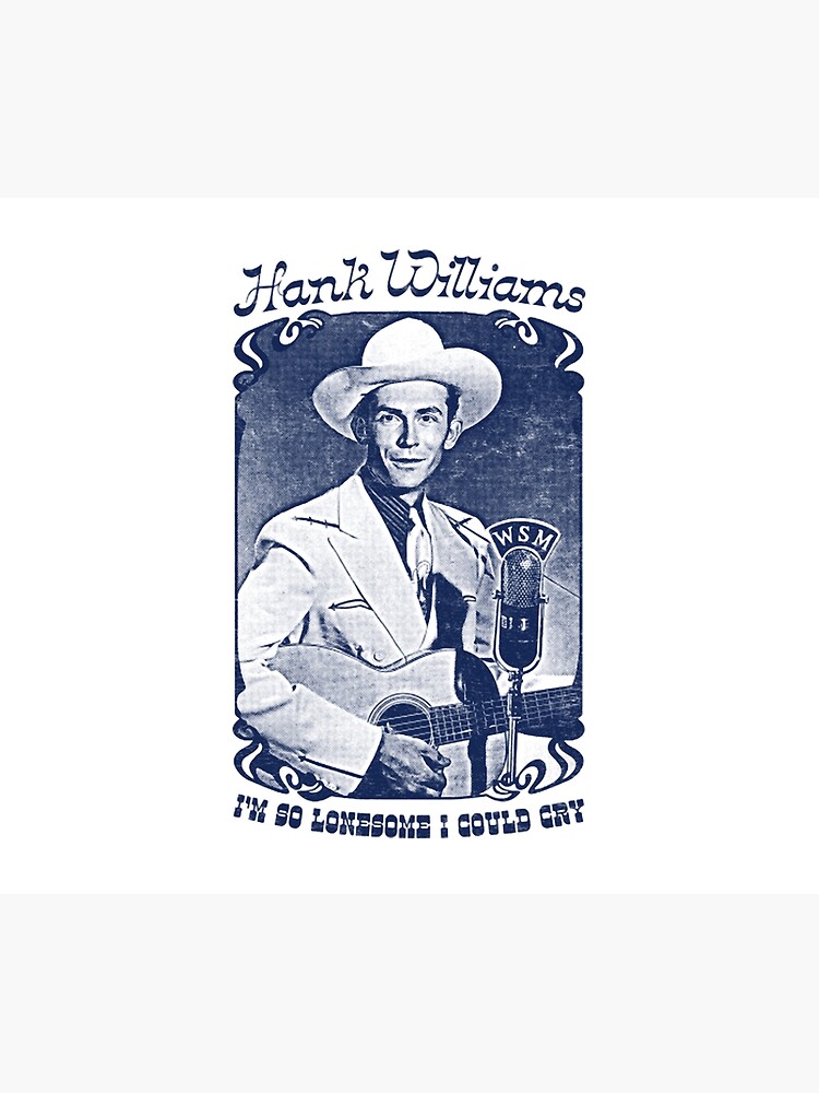 Hank Williams Iii Vintage Faded Style Fan Design Shower Curtain - Image 2
