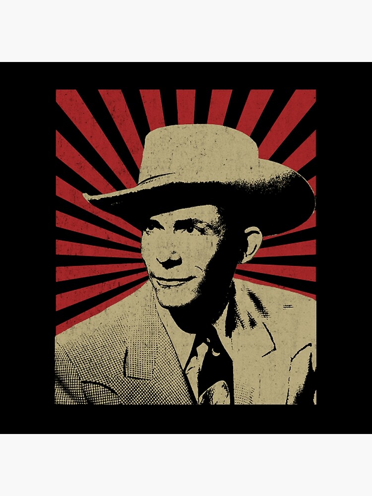 Hank Williams Iii New Vintage Style Design Fan Art Design Tapestry - Image 2