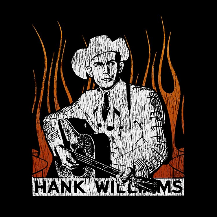 Hank Williams Iii Vintage Colorful Tote Bag - Image 2