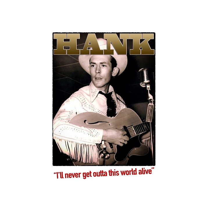 Hank Williams Iii Post Design Tote Bag - Image 2