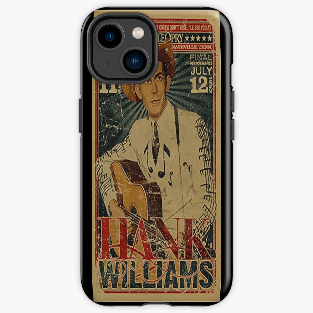 Hank_william Classic Classique Iphone Case