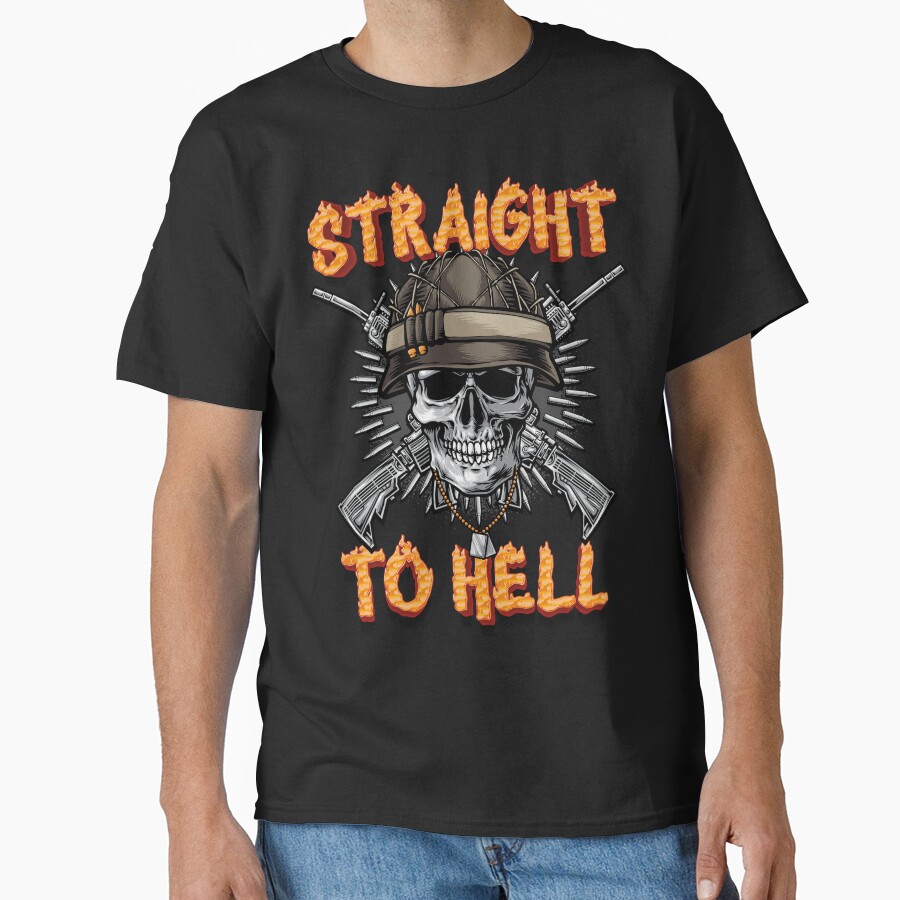 Straight To Hell T-shirt - Image 2