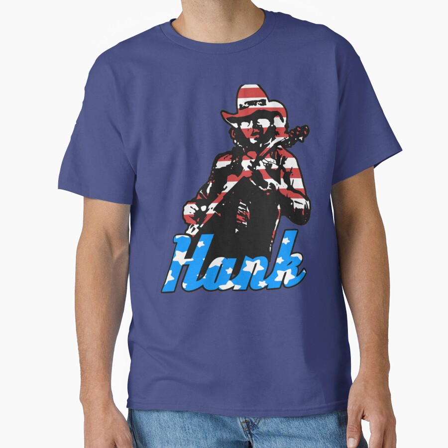Usa Hank Williams Design T-shirt