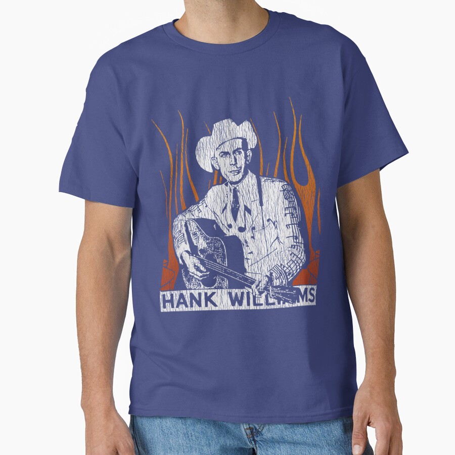 Hank Williams Vintage Style T-shirt - Image 4