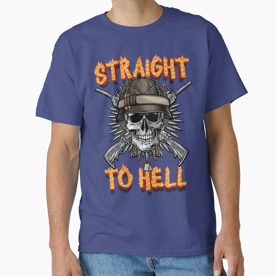 Straight To Hell T-shirt - Image 4