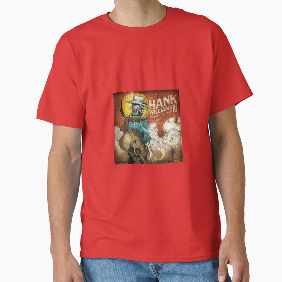 Hank Iii Ramblin Man T-shirt - Image 5