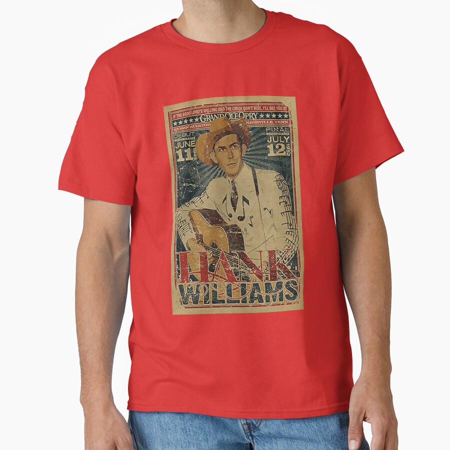 Hank For Fans Retro Design T-shirt - Image 5