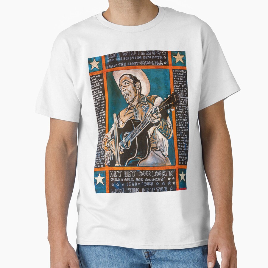 Hank Williams Vintage Design T-shirt