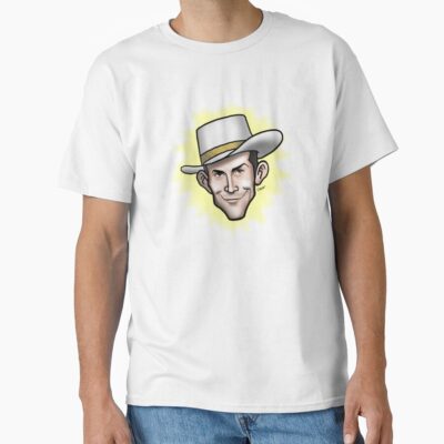 Hank Williams Comic Design T-shirt