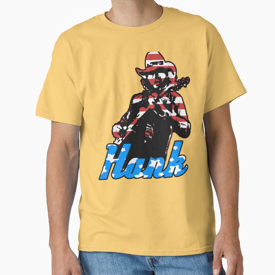 Usa Hank Williams Design T-shirt - Image 6