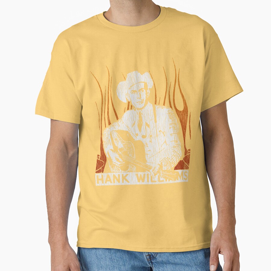 Hank Williams Vintage Style T-shirt - Image 6