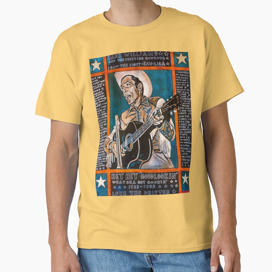 Hank Williams Vintage Design T-shirt - Image 6