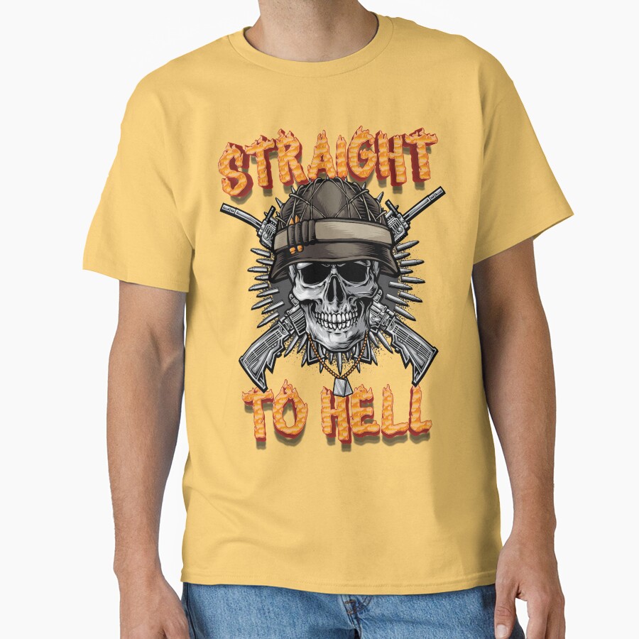 Straight To Hell T-shirt - Image 6