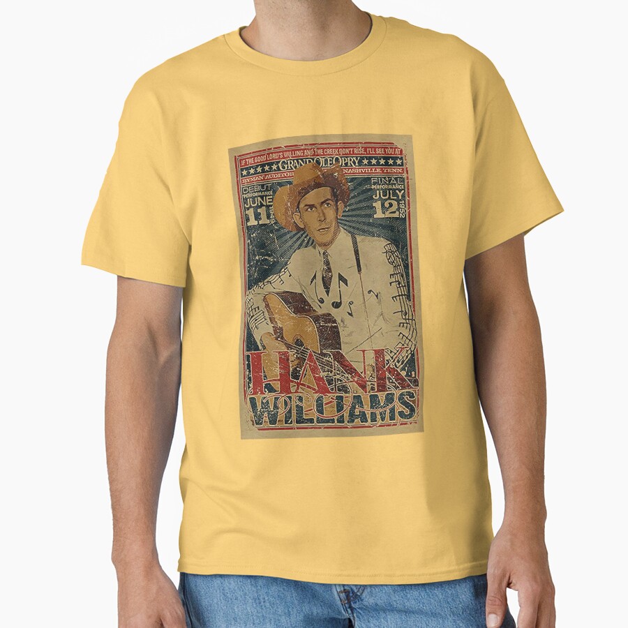 Hank For Fans Retro Design T-shirt - Image 6