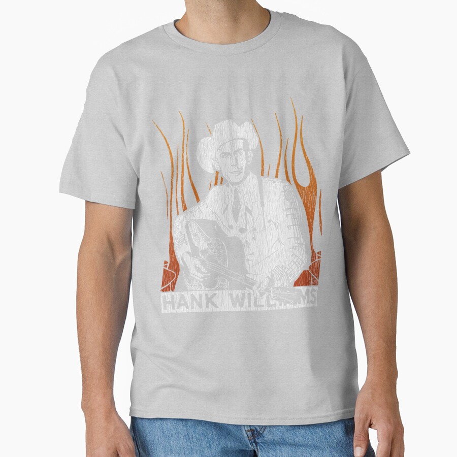Hank Williams Vintage Style T-shirt - Image 3