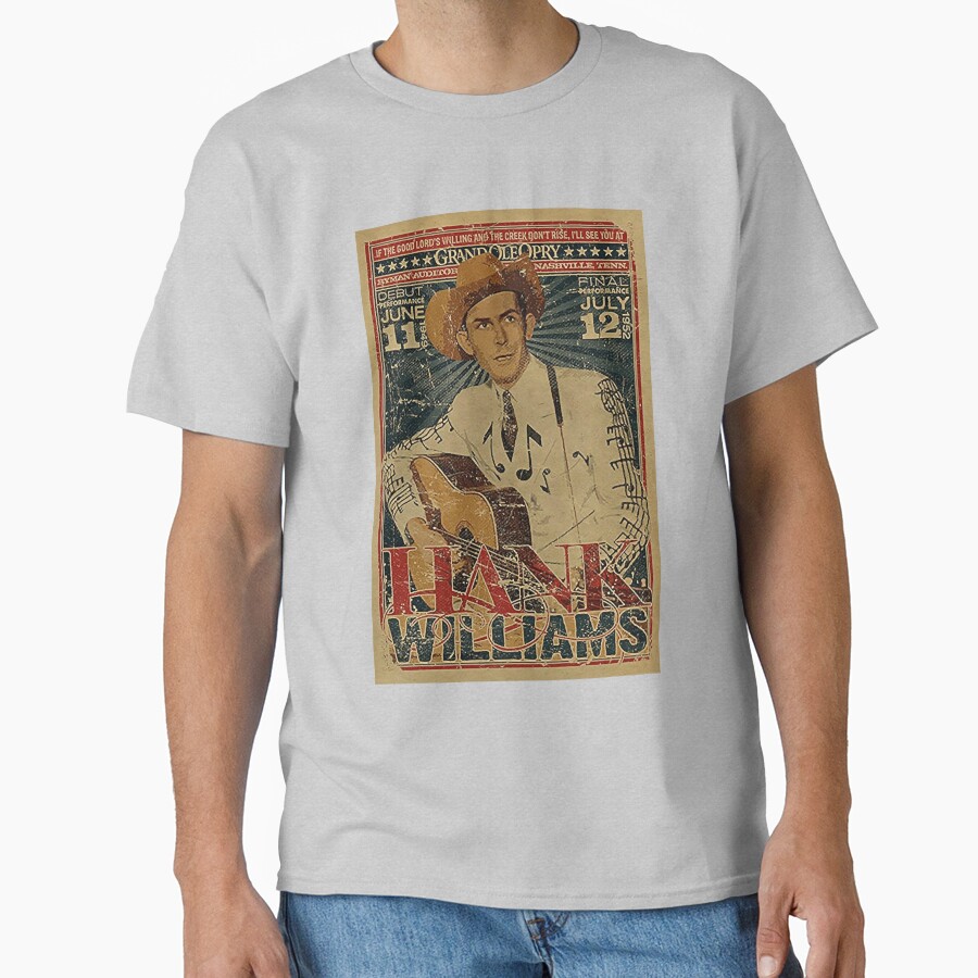 Hank For Fans Retro Design T-shirt - Image 3