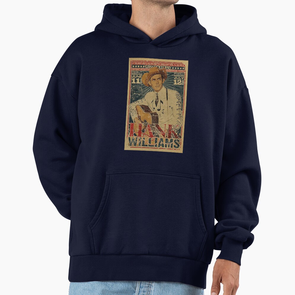 Hank For Fans Retro Design Hoodie - Image 5