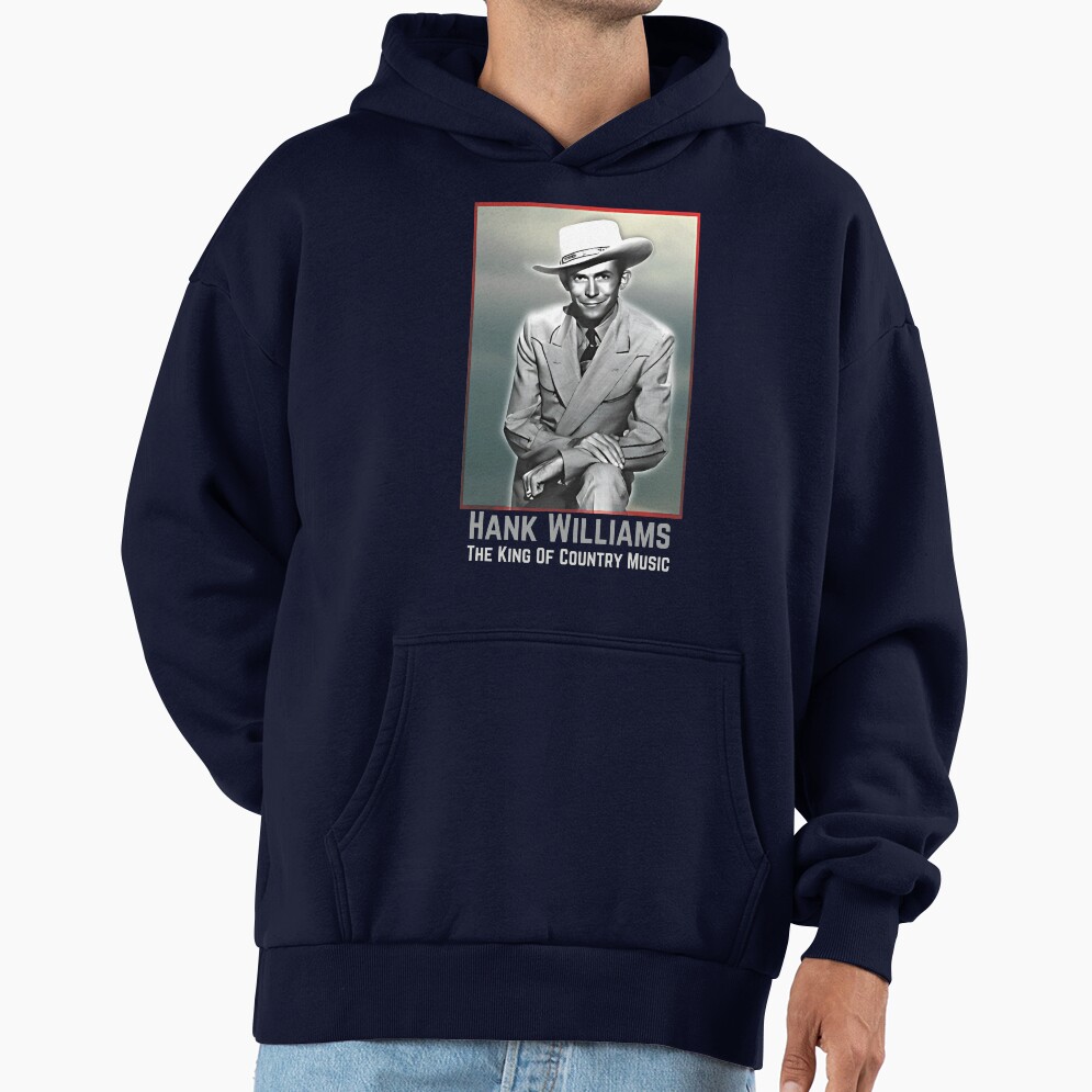 Hank Williams Avatar Design Hoodie - Image 5