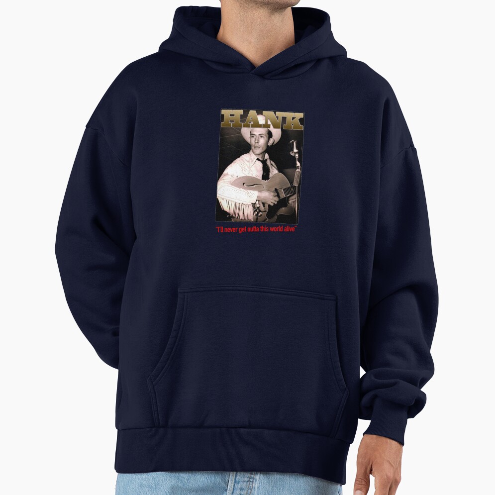 Hank Williams Basic Design Hoodie - Image 5