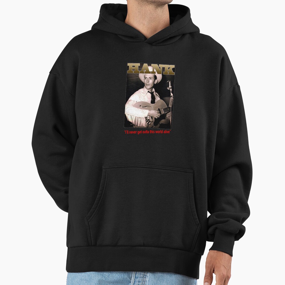 Hank Williams Basic Design Hoodie - Image 2