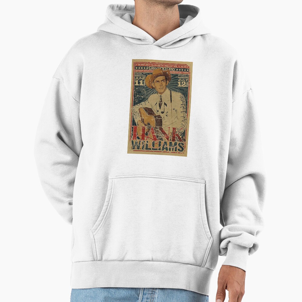Hank For Fans Retro Design Hoodie - Image 2