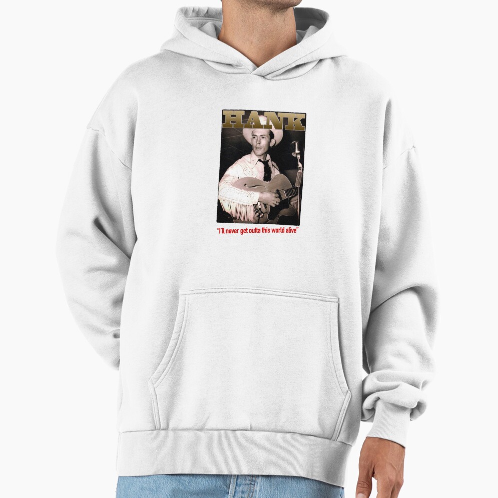 Hank Williams Basic Design Hoodie