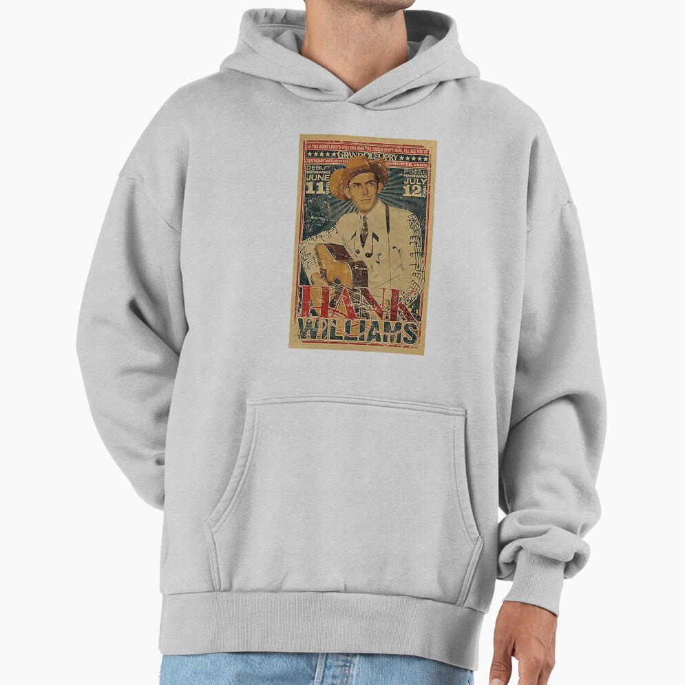Hank For Fans Retro Design Hoodie - Image 4