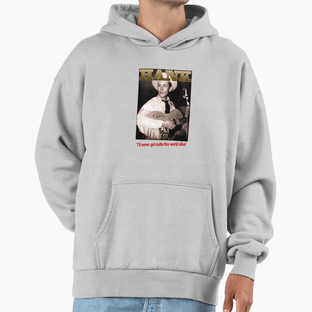 Hank Williams Basic Design Hoodie - Image 4