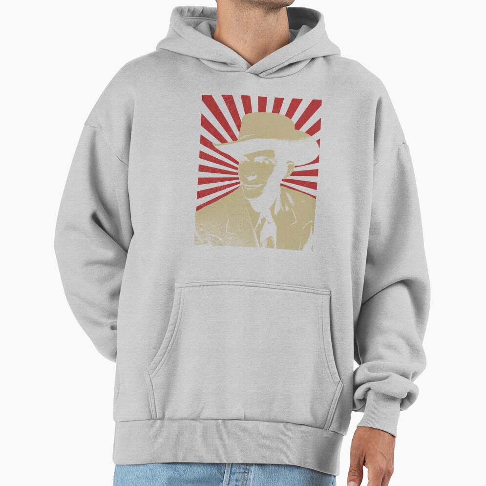 Hank Williams Vintage Style Design Fan Art Design Hoodie - Image 4