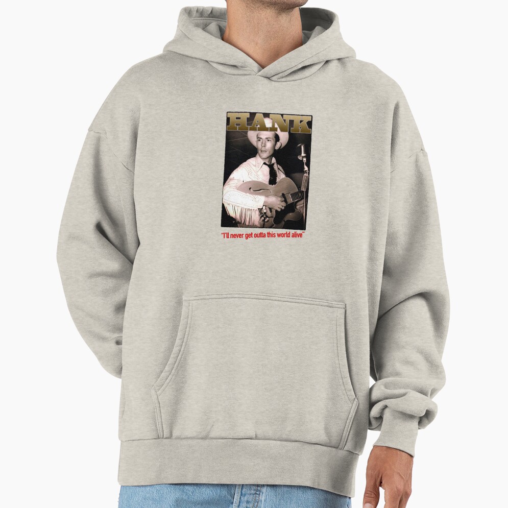 Hank Williams Basic Design Hoodie - Image 3