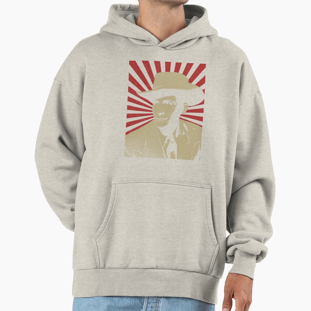Hank Williams Vintage Style Design Fan Art Design Hoodie - Image 3