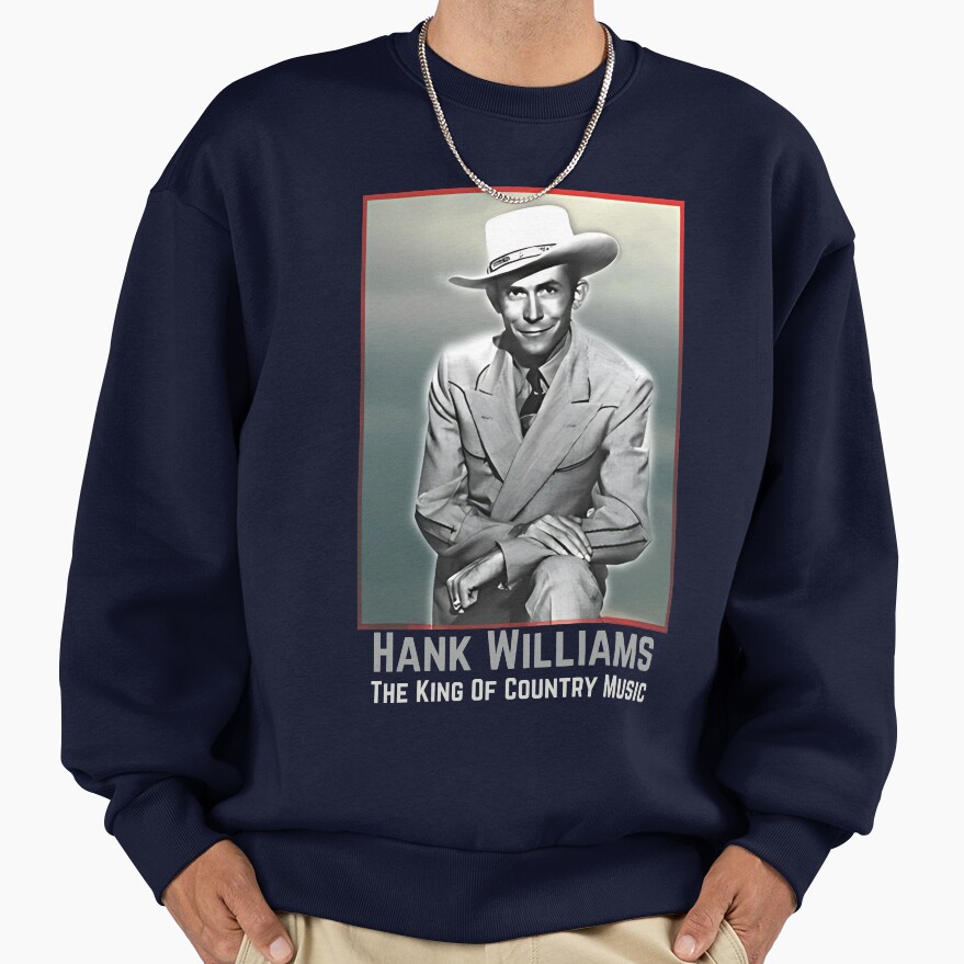 Hank Williams Avatar Design Sweatshirt - Image 5