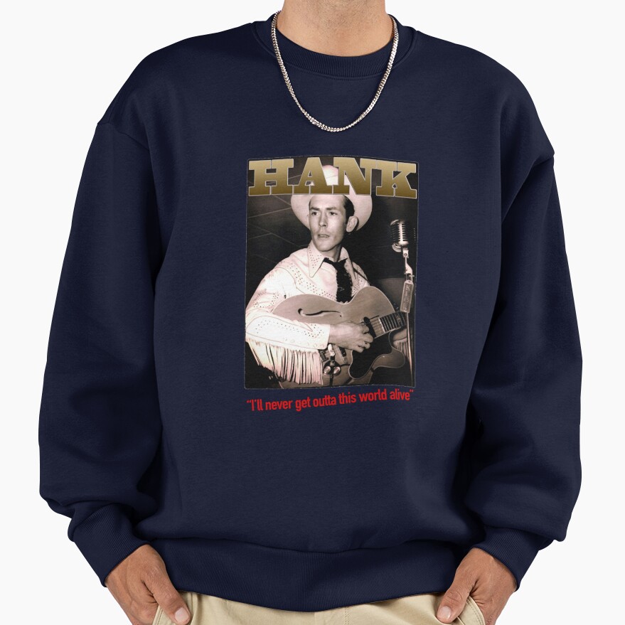 Hank Williams Basic Design Sweatshirt - Image 5