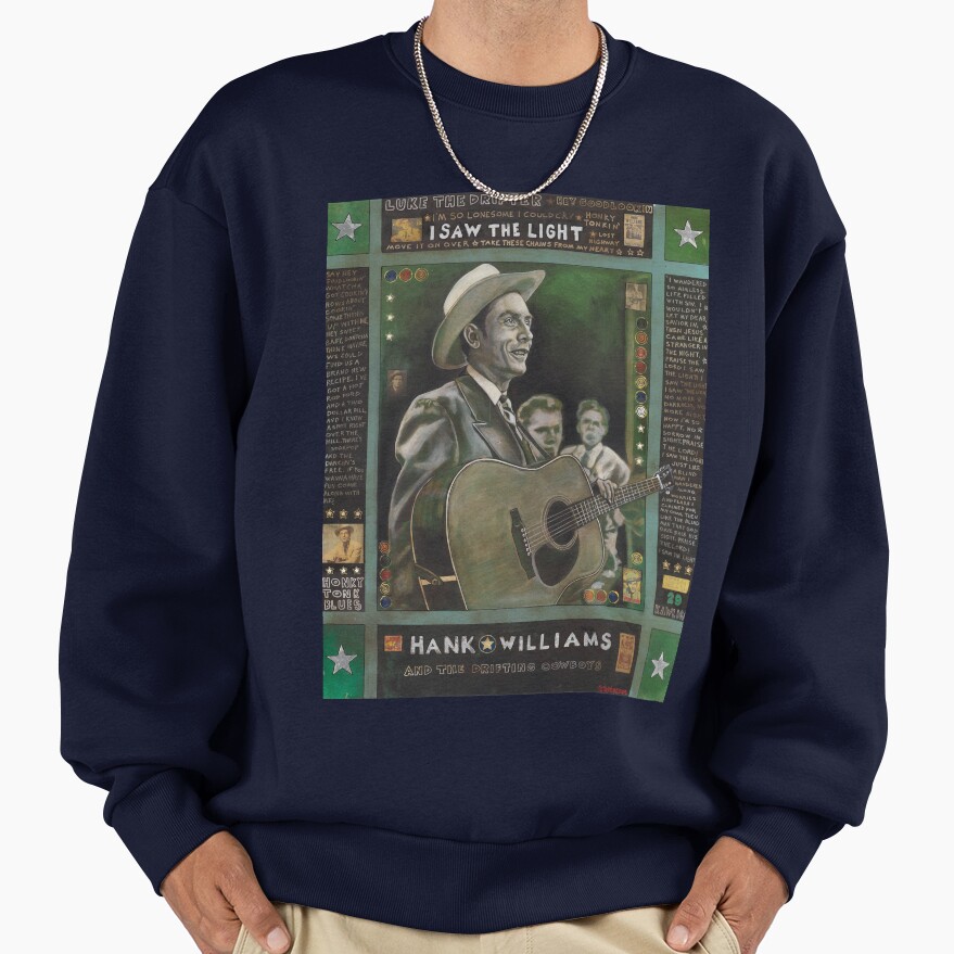 Hank Williams Post Design Sweatshirt - Image 5