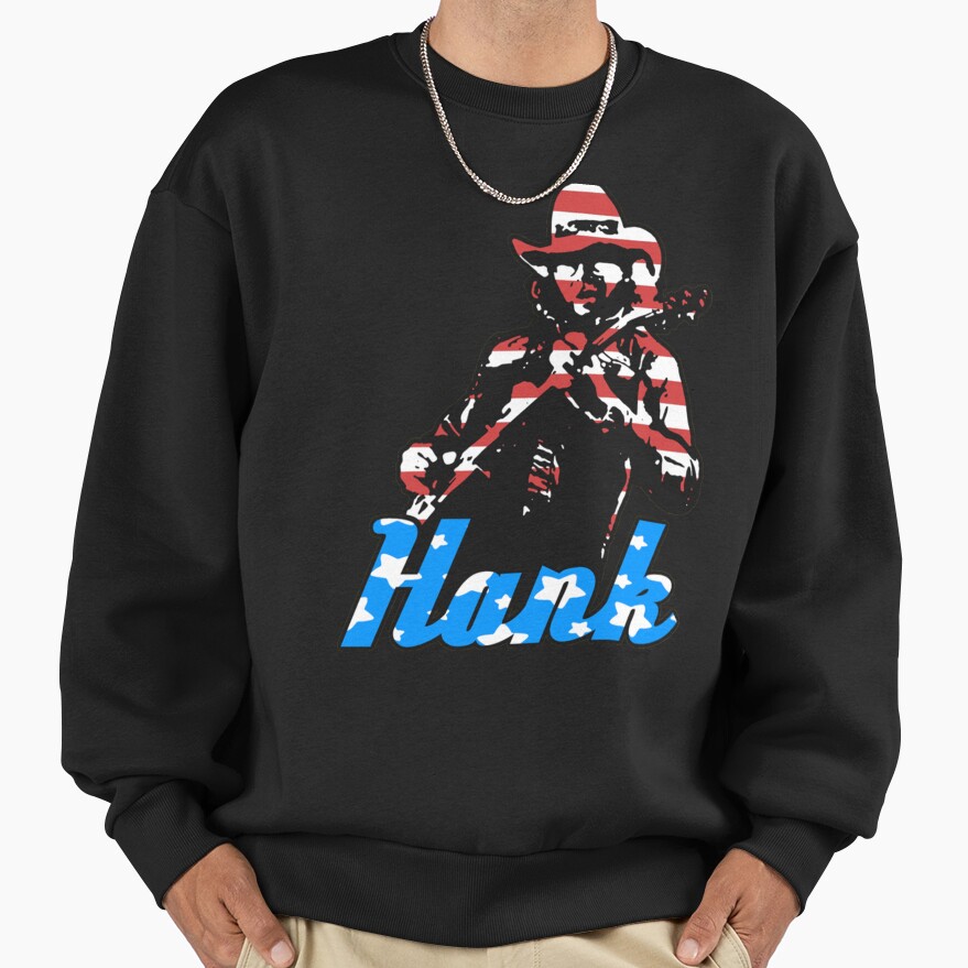 Usa Hank Williams Design Sweatshirt - Image 3