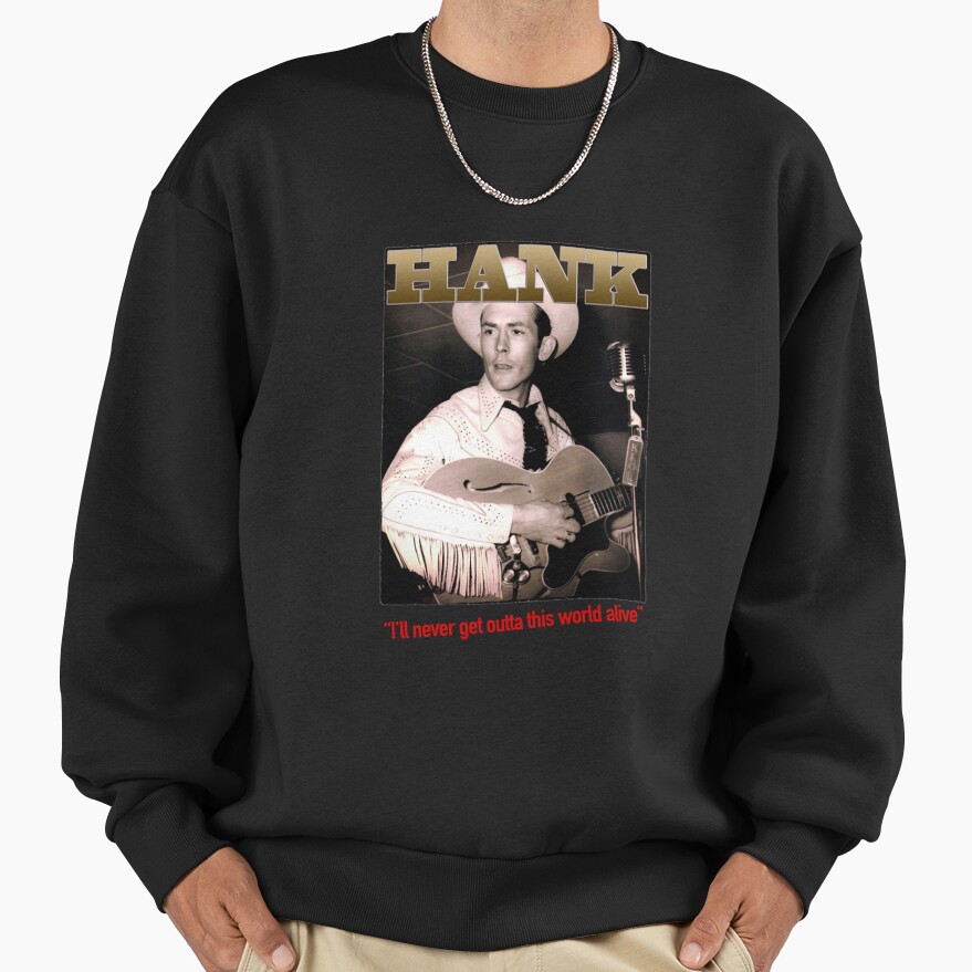 Hank Williams Basic Design Sweatshirt - Image 2