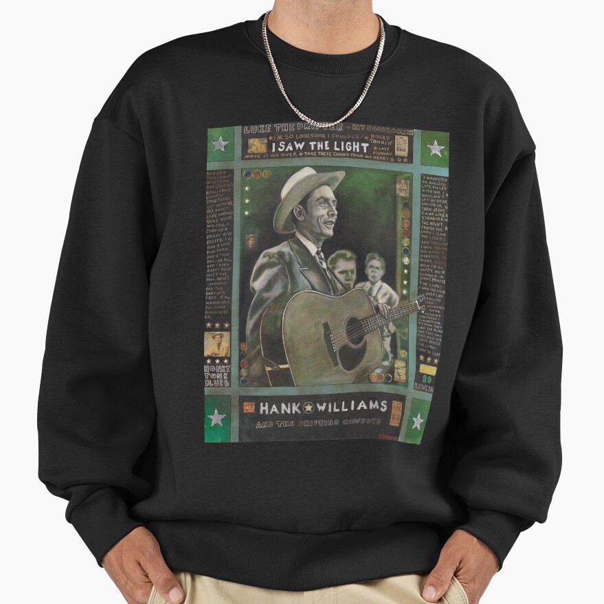 Hank Williams Post Design Sweatshirt