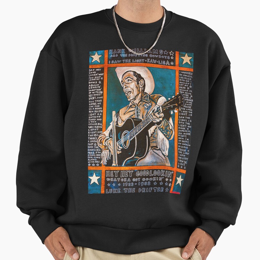 Hank Williams Vintage Design Sweatshirt - Image 2