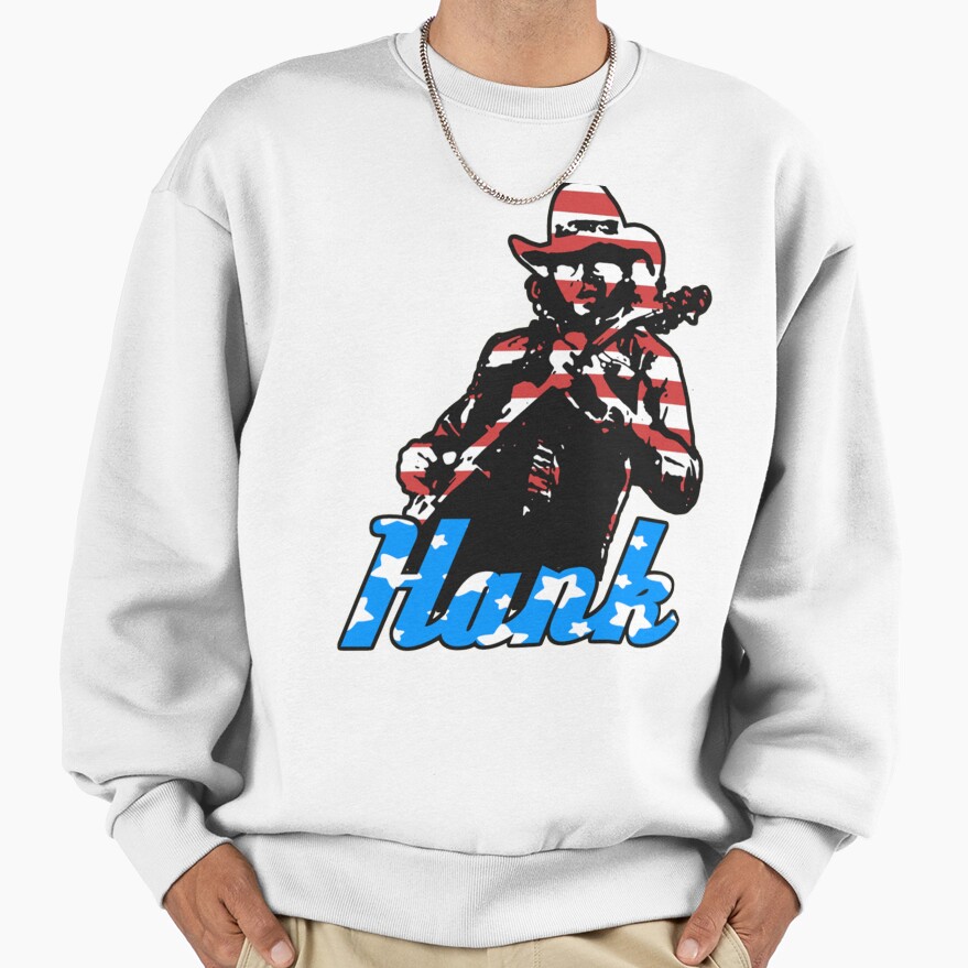 Usa Hank Williams Design Sweatshirt - Image 2