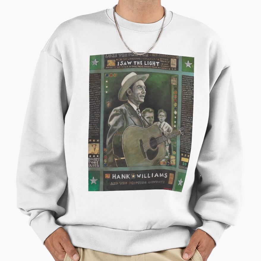 Hank Williams Post Design Sweatshirt - Image 2