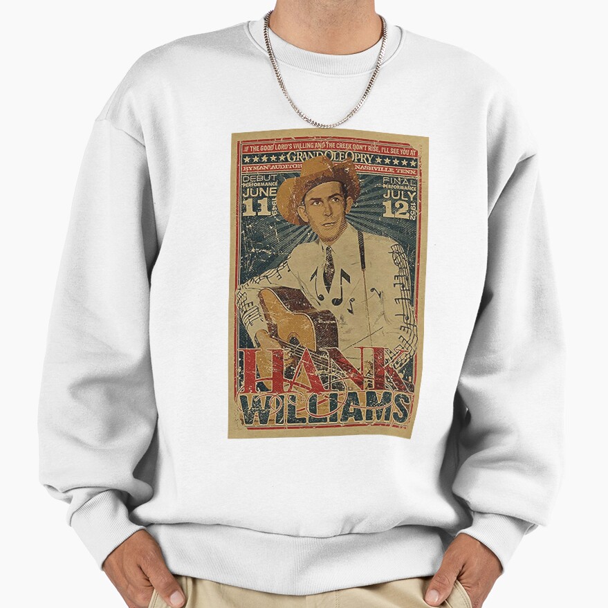 Hank For Fans Retro Design Sweatshirt - Image 2