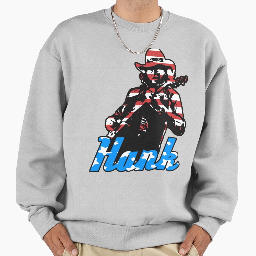 Usa Hank Williams Design Sweatshirt - Image 5