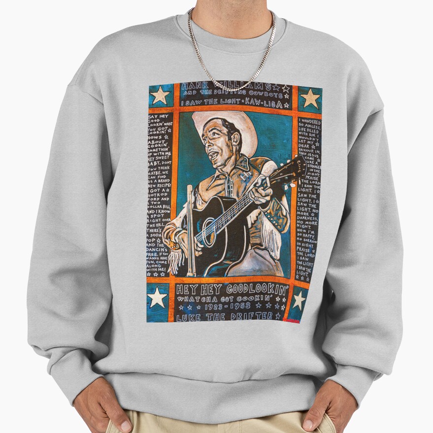 Hank Williams Vintage Design Sweatshirt - Image 4