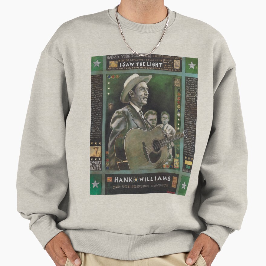 Hank Williams Post Design Sweatshirt - Image 3