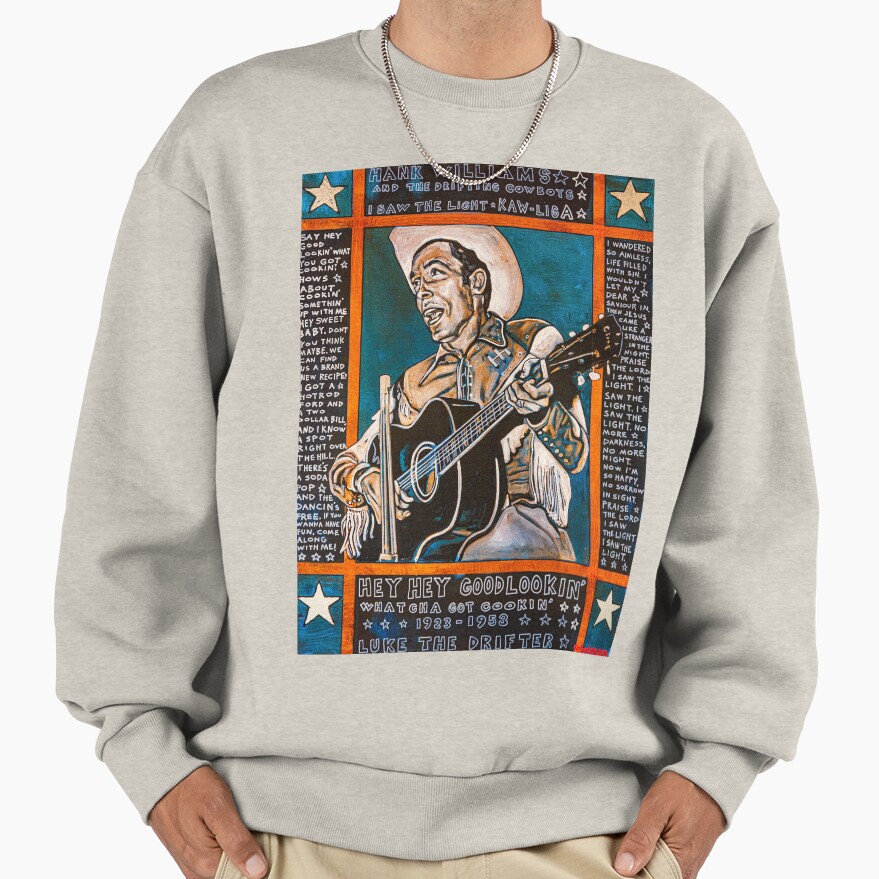 Hank Williams Vintage Design Sweatshirt - Image 3