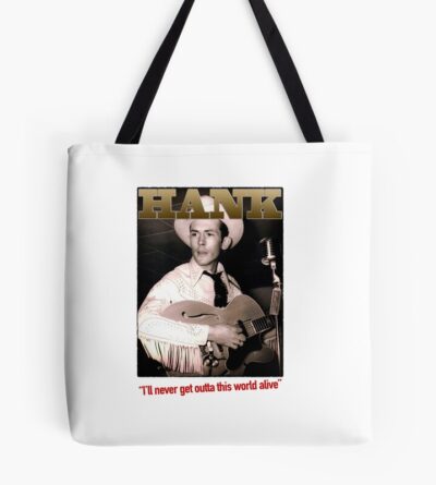 Hank Williams Iii Post Design Tote Bag