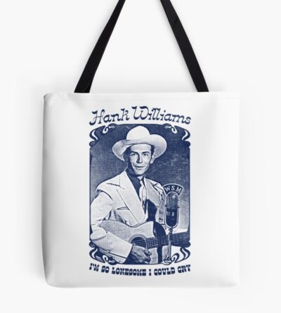 Hank Williams Iii Vintage Faded Style Fan Design Tote Bag